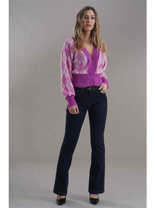 Cardigan in misto lana Try Me | 5046PINK